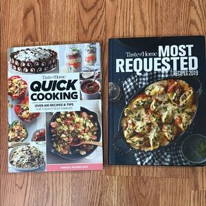 Taste of Home 2019 Cookbooks – Quick Cooking & Most Requested Recipes